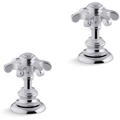 MIRA Kohler Artifacts Prong Bathroom Basin Tap Handles Only Polished Chrome MIRA Kohler Artifacts Prong Bathroom Basin Tap Handles Only Polished Chrome