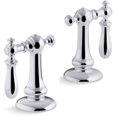 MIRA Kohler Artifacts Single Swing Vertical Lever Sink Basin Taps Handles Only Chrome MIRA Kohler Artifacts Single Swing Vertical Lever Sink Basin Taps Handles Only Chrome