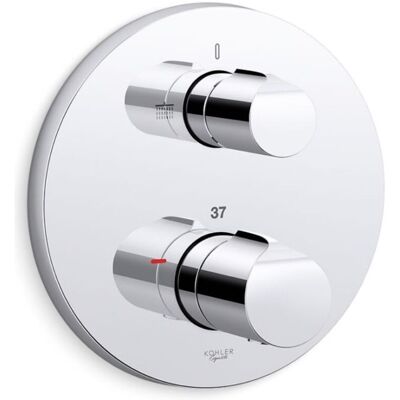 MIRA Kohler Avid Modulo Thermostatic Bath & Shower Valve + Trim Avid Handles Chrome MIRA Kohler Avid Modulo Thermostatic Bath & Shower Valve + Trim Avid Handles Chrome