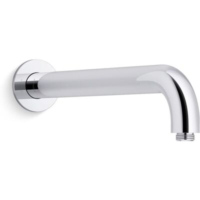 MIRA Kohler Wall Mount Bent 1/2"" Rainhead Shower Arm Round Outlet 15†Polished Chrome MIRA Kohler Wall Mount Bent 1/2"" Rainhead Shower Arm Round Outlet 15†Polished Chrome