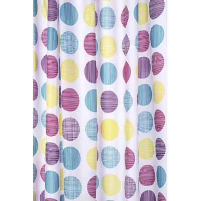 Croydex 1800 x 1800mm Polyester Shower Curtain - Shower Curtain Croydex 1800 x 1800mm Polyester Shower Curtain - Shower Curtain