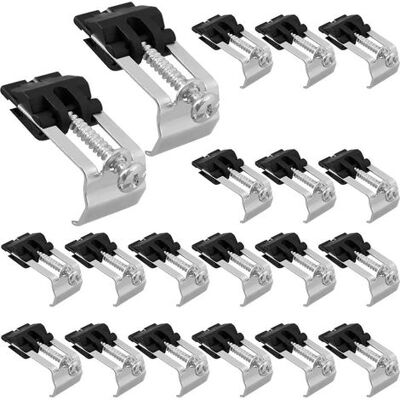 OEM 20-piece Installation Clip Set, Inset Sink Clips, Kitchen Sink Clips, Kitchen Sink Accessories For Bathroom And Shower Room OEM 20-piece Installation Clip Set, Inset Sink Clips, Kitchen Sink Clips, Kitchen Sink Accessories For Bathroom And Shower Room