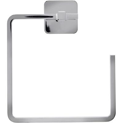 Croydex Model Square Towel Ring - Chrome Croydex Model Square Towel Ring - Chrome