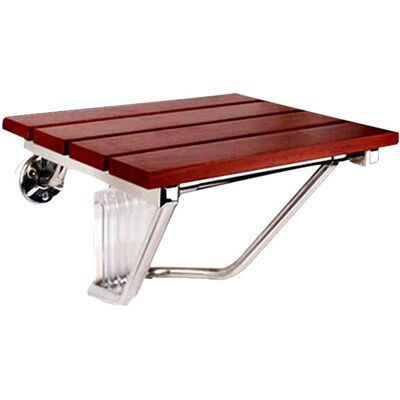 XVX Fliti Folding Teak Shower Seat, Wall-mounted Bathroom Bench - Stainless Steel Bath Stool For Elderly/pregnant Women, Disabled People, Shower Seats For People XVX Fliti Folding Teak Shower Seat, Wall-mounted Bathroom Bench - Stainless Steel Bath Stool For Elderly/pregnant Women, Disabled People, Shower Seats For People