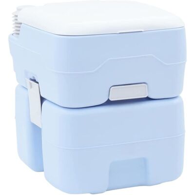 Vidaxl Blue Portable Camping Toilet - Portable Camping Toilet Vidaxl Blue Portable Camping Toilet - Portable Camping Toilet