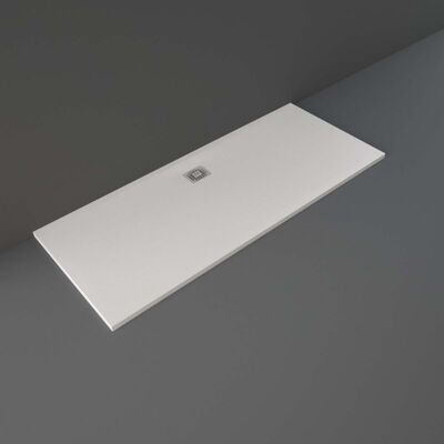 Rak Ceramics - rak Feeling White 1700mm x 700mm Rectangular Bathtub Replacement Shower Tray - RFBR070170S500 Rak Ceramics - rak Feeling White 1700mm x 700mm Rectangular Bathtub Replacement Shower Tray - RFBR070170S500