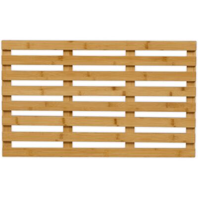 RELAXDAYS Bamboo Shower Mat, 66x40cm - Non-slip Bathroom Decor RELAXDAYS Bamboo Shower Mat, 66x40cm - Non-slip Bathroom Decor