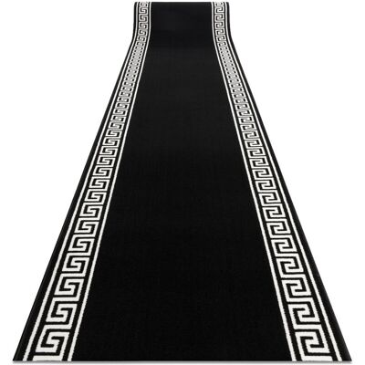 RUGSX Runner BCF MORAD Grek greek black 70 cm black 70x1150 cm RUGSX Runner BCF MORAD Grek greek black 70 cm black 70x1150 cm