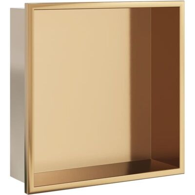 Vidaxl - Shower Niche Brushed Gold 32x32x9 cm Stainless Steel Vidaxl - Shower Niche Brushed Gold 32x32x9 cm Stainless Steel