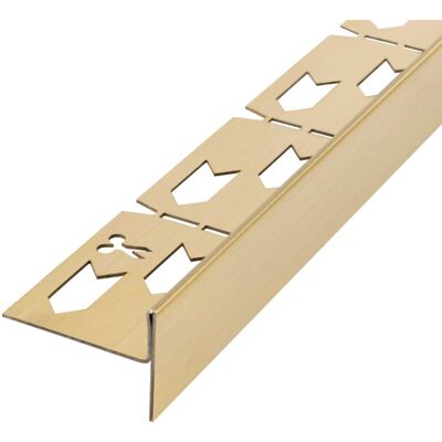 REA - Shower Tray Bar 140CM Gold Brush - Brushed Gold REA - Shower Tray Bar 140CM Gold Brush - Brushed Gold
