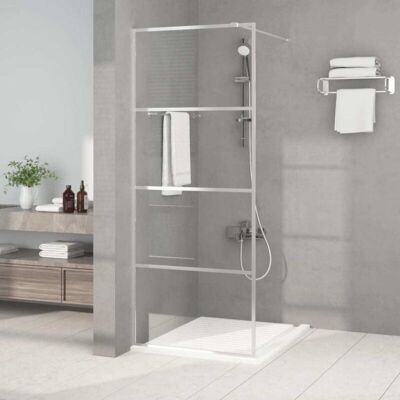 vidaXL Walk-in Shower Wall ESG Glass Multi Colours - Shower Type vidaXL Walk-in Shower Wall ESG Glass Multi Colours - Shower Type