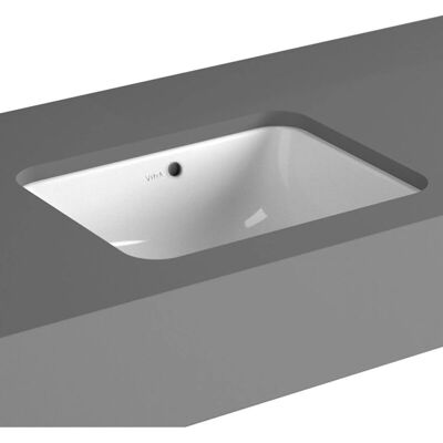 Vitra S20 Built-in Washbasin - Ceramic, White, 45x37cm Vitra S20 Built-in Washbasin - Ceramic, White, 45x37cm