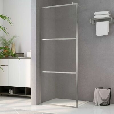 vidaXL Walk-in Shower Wall with ESG Glass Bathroom Screen - Shower Type vidaXL Walk-in Shower Wall with ESG Glass Bathroom Screen - Shower Type
