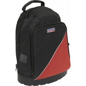 LOOPS 390 x 200 x 480mm Tool Backpack - RED Strong Multi Pocket Portable Tool Storage