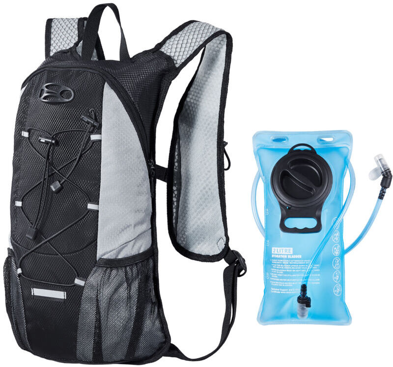 Mophorn - Hydration Backpack with 2L tpu Water Bladder, Lightweight Hiking Pack for Men & Women, Hydro Daypack for Hiking, Running, Cycling, Camping