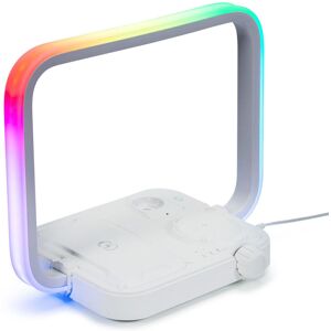 Valuelights - Wireless Charger Pad led Colour Changing Light Station Phone Airpod Watch Stand - White