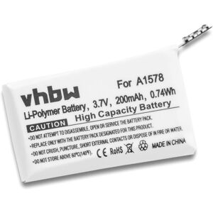 VHBW Apple A1578 Smartwatch Battery - 200mAh Li-Polymer VHBW Apple A1578 Smartwatch Battery - 200mAh Li-Polymer