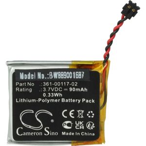 Vhbw - Battery compatible with Garmin Forerunner 30 Smartwatch Watch Fitness Bracelet (90mAh, 3.7 v, Li-polymer) Vhbw - Battery compatible with Garmin Forerunner 30 Smartwatch Watch Fitness Bracelet (90mAh, 3.7 v, Li-polymer)