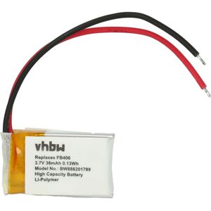 vhbw Fitbit FB406 Smartwatch Battery - High Capacity, Includes Tools vhbw Fitbit FB406 Smartwatch Battery - High Capacity, Includes Tools