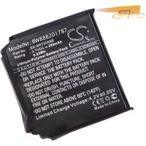vhbw Battery Replacement for Samsung EB-BR720ABE for Smartwatch Watch Fitness Bracelet (250mAh, 3.7V, Li-polymer) vhbw Battery Replacement for Samsung EB-BR720ABE for Smartwatch Watch Fitness Bracelet (250mAh, 3.7V, Li-polymer)
