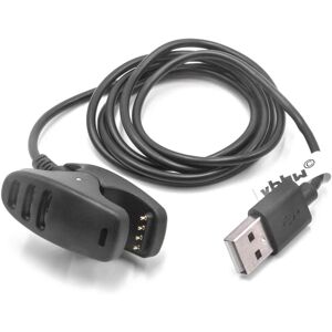 Vhbw - Charger Cable compatible with Suunto Kailash Outdoor Travel Smart Watch Smartwatch Fitnesstracker - Charging Dock, Black, 100 cm Vhbw - Charger Cable compatible with Suunto Kailash Outdoor Travel Smart Watch Smartwatch Fitnesstracker - Charging Dock, Black, 100 cm