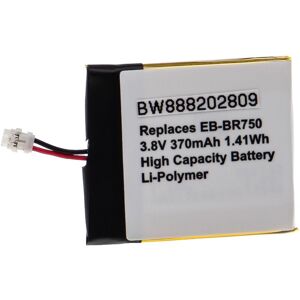 vhbw Replacement Battery compatible with Samsung SM-R750V, SM-V750 Smartwatch Watch Fitness Bracelet (370mAh, 3.8V, Li-Polymer) vhbw Replacement Battery compatible with Samsung SM-R750V, SM-V750 Smartwatch Watch Fitness Bracelet (370mAh, 3.8V, Li-Polymer)