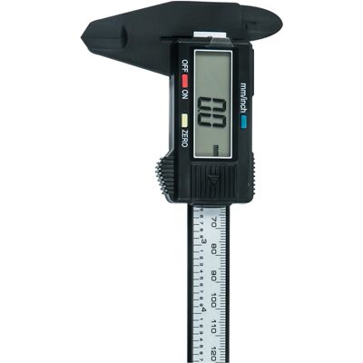 STUNACY Plastic Electronic Caliper Lcd Screen Digital Caliper For Inner And Outer Diameter Measurement Black Shell STUNACY Plastic Electronic Caliper Lcd Screen Digital Caliper For Inner And Outer Diameter Measurement Black Shell