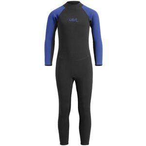 UB Kids Sharptooth Long Wetsuit Black/Blue 7-8 Years - Black/Blue