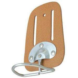 Loops - 100mm x 50mm Hammer Holder Leather Tool Belt Accessories Nickle Plated Hoop