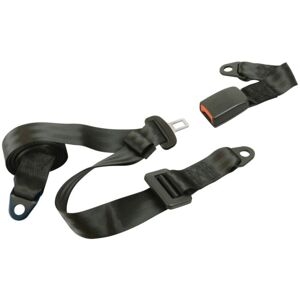 3-Point Safety Belt Static Black Carpoint