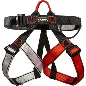 AOUGO Climbing Harness, Harness Climbing Harness, Climbing Half Strap for Mountaineering, Safety Belts for Women and Men