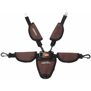 Fuxtec - safety belt - 5 points - for folding wagon Brown