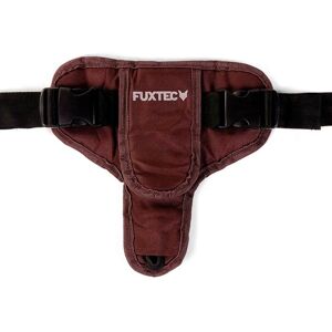 Fuxtec - safety belt for folding wagon Brown