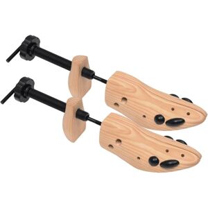 Vidaxl - Shoe Trees 2 Pairs Size 36-40 Solid Pine Wood Brown