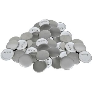500 pcs PinBack Button Parts 44 mm Vidaxl 500 pcs PinBack Button Parts 44 mm Vidaxl