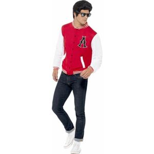 Smiffys - 50s College Jock Letterman Jacket [43705L]