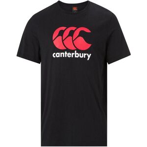 Canterbury Logo T-Shirt Black Small - Black