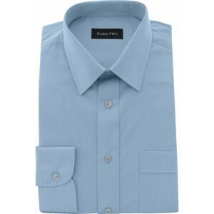 Double Two - Men's 16.5in Long Sleeve Light Blue Classic Shit - Light Blue