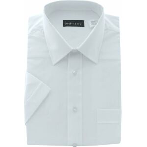 Men's 16in Shot Sleeve White Classic Shit - White - Double Two