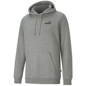 Mens ess Hoodie Medium Grey Heather Small - Medium Grey Heather - Puma