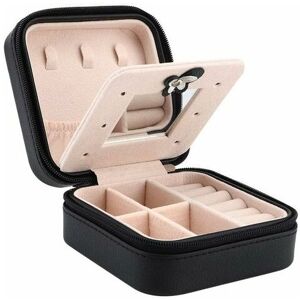 Lune - Jewelry box, portable travel box, large capacity double-layer design