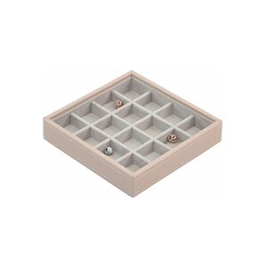 A PLACE FOR EVERYTHING Stackers 'Criss-Cross' Charm Jewellery Storage Box - Blush