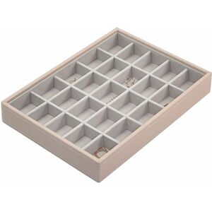 A PLACE FOR EVERYTHING Stackers Jewellery Storage Box - 25 Compartment - Blush