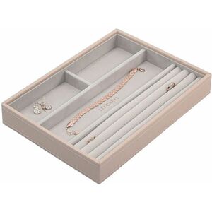 A PLACE FOR EVERYTHING Stackers Ring and Bracelet Jewellery Storage Box - Blush