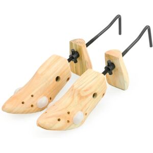 KCT - 2 Wooden Shoe Tree Stretchers - Womens - Brown