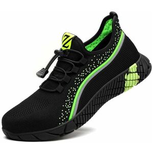 SWEEVT Steel Toe Safety Shoes For Men, Lightweight Work Shoes, Utility Shoes For Women, Wide Fit Safety Shoes, Saftybrand Brand Trainers For Men UK,Green SWEEVT Steel Toe Safety Shoes For Men, Lightweight Work Shoes, Utility Shoes For Women, Wide Fit Safety Shoes, Saftybrand Brand Trainers For Men UK,Green