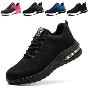 ODIPIE Safety Shoes Men Women Lightweight Comfortable Safety Sneakers Non-slip Breathable Work Shoes 41 ODIPIE Safety Shoes Men Women Lightweight Comfortable Safety Sneakers Non-slip Breathable Work Shoes 41