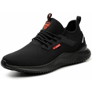 SNQ Safety Shoes, Men's and Women's Lightweight Safety Sneakers, Work Shoes, Steel Toe Protection, Construction Shoes, Anti-slip, Size 44 EU SNQ Safety Shoes, Men's and Women's Lightweight Safety Sneakers, Work Shoes, Steel Toe Protection, Construction Shoes, Anti-slip, Size 44 EU