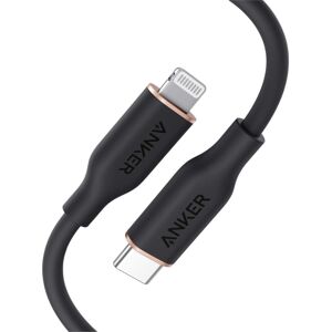 Anker - 641 usb-c to Lightning Cable (Flow, Silicone) 6ft / Coral Pink