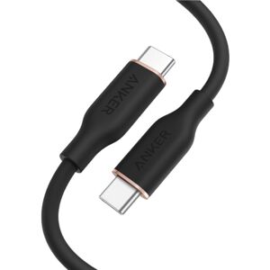 Anker - 643 usb-c to usb-c Cable (Flow, Silicone) 6ft / Cloud White